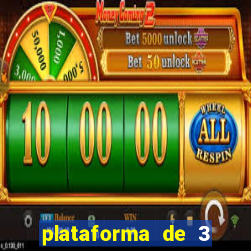 plataforma de 3 reais link